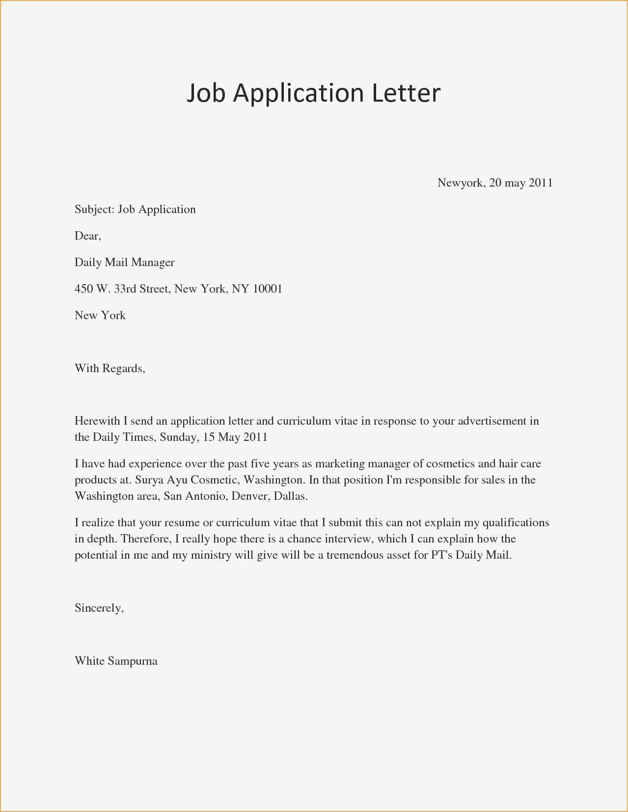 Job Application Sample Email to Send Resume for Job What is Cover Letter for Job Know It Info
