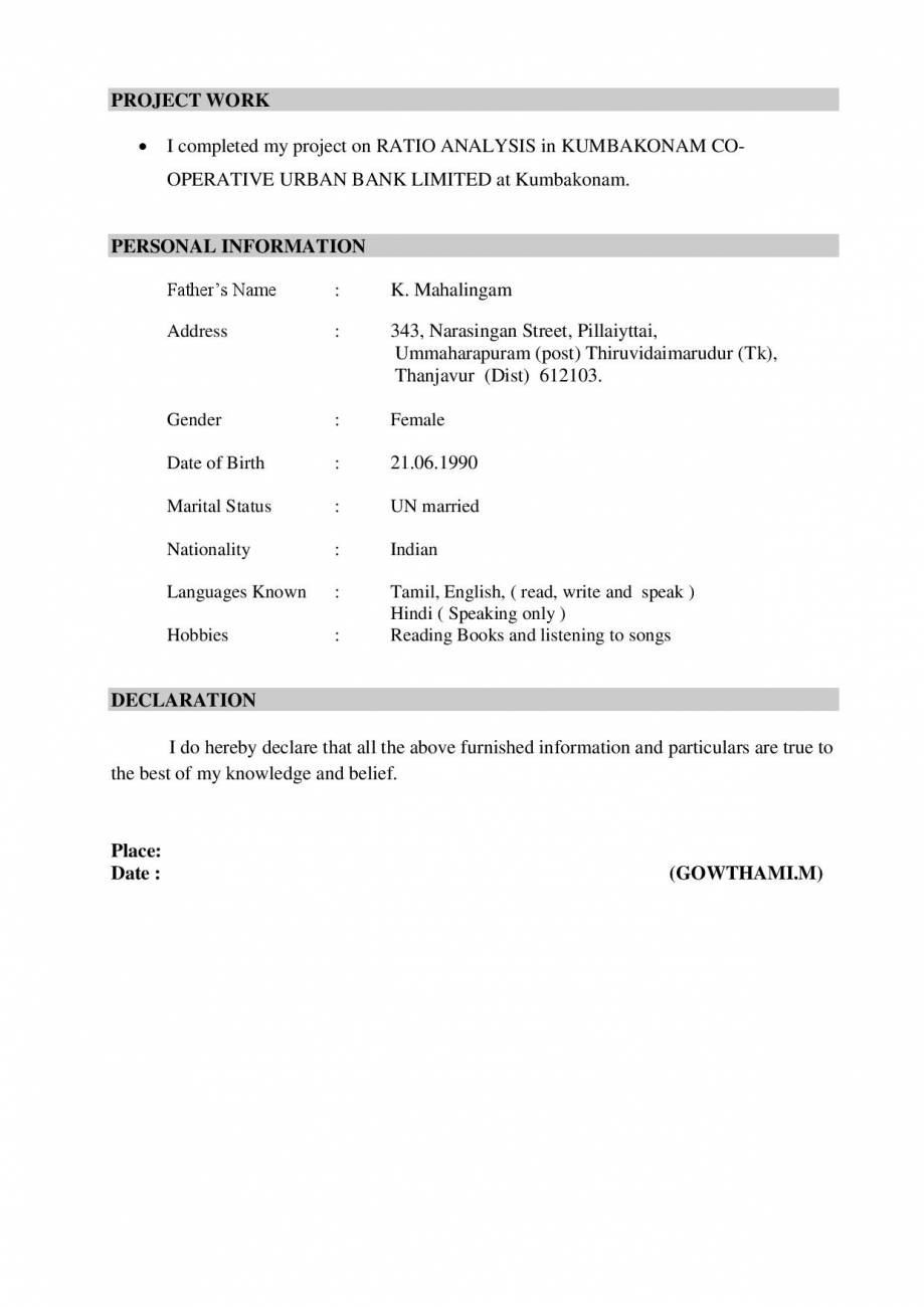 Resume Samples for Mba Freshers Free Download Cv format for Mba Freshers Pdf – Derel