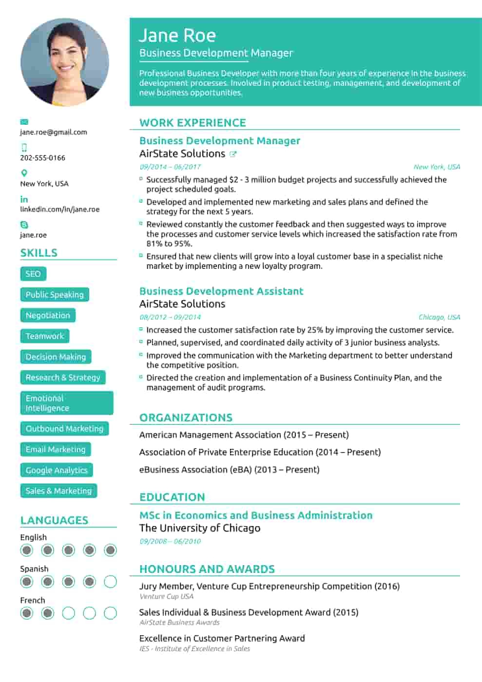Sales and Marketing Resume Sample Download 29 Free Resume Templates for Microsoft Word (& How to Make Your Own)