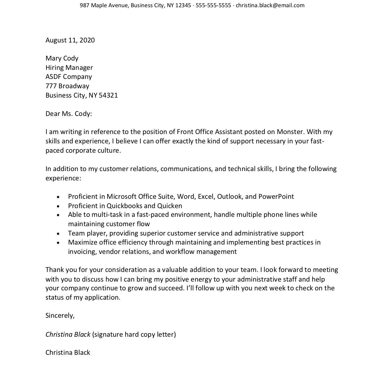 Sample Of Resume Letter for Applying A Job Job Application Letter Template and Writing Tips
