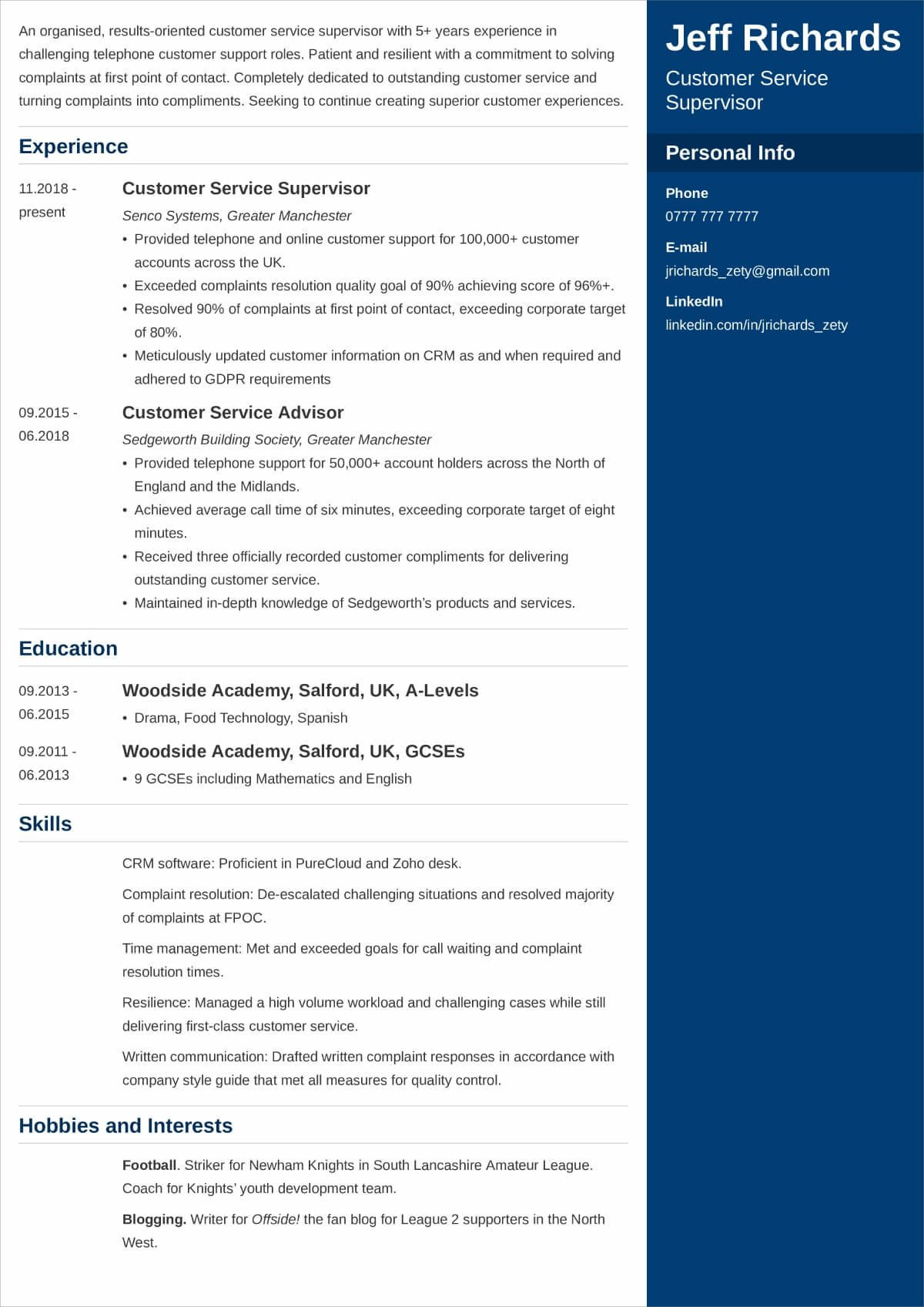 Sample Of Skills and Interest In Resume Best Hobbies and Interests to Put On A Cv [examples for 2021]