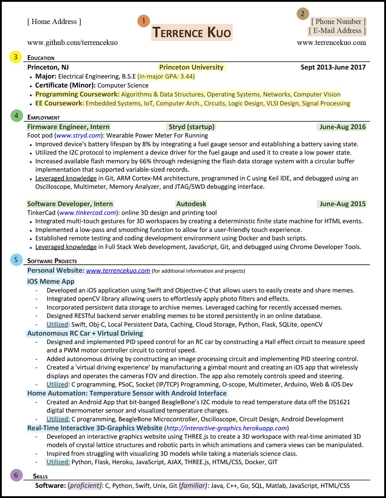 Sample One Page Resume for Experienced software Engineer How to Write A Killer software Engineering RÃ©sumÃ©
