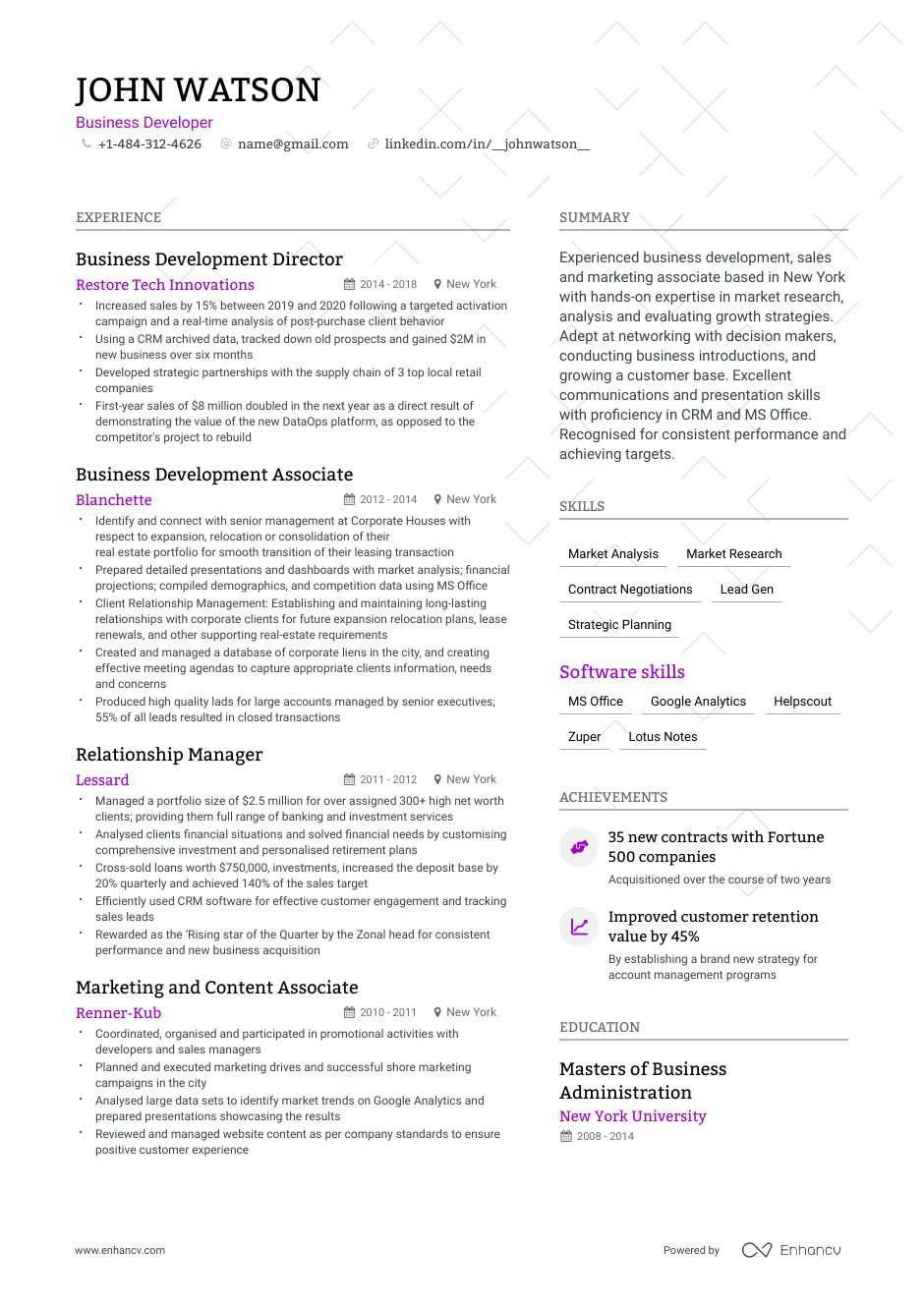 Sample Resume for International Development Jobs Business Development Resume Samples [4 Templates   Tips]