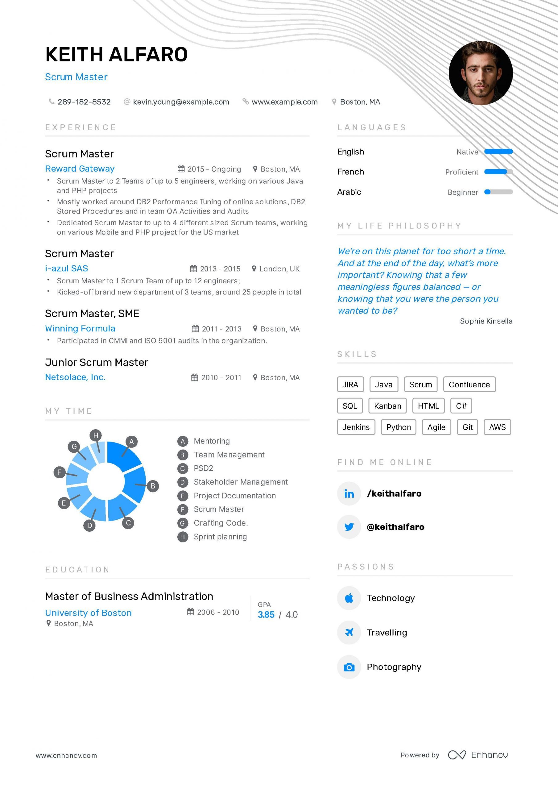 Sample Resume for Scrum Master Role Scrum Master Resume Examples & Tips to Get Hired Resume Examples … Sample Resume for Scrum Master Role Scrum Master Resume Examples & Tips to Get Hired Resume Examples …