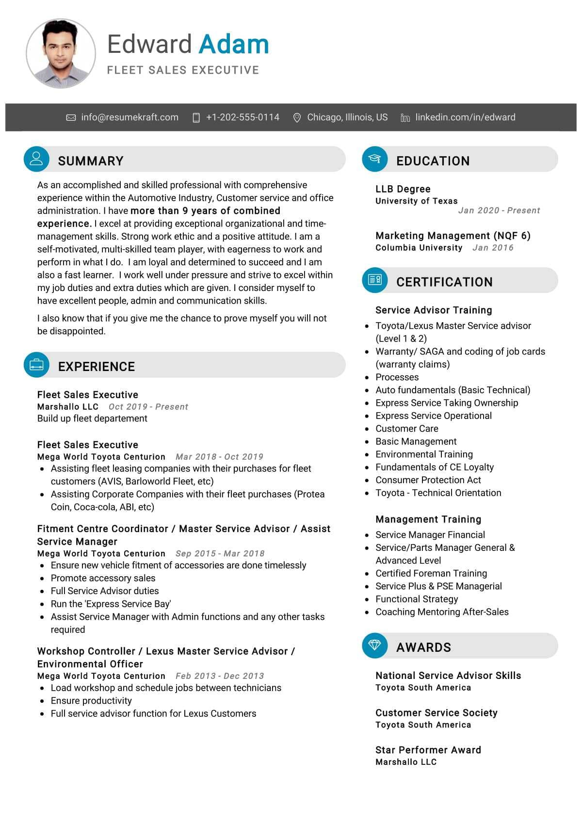 Sample Resume format for Sales Executive Fleet Sales Executive Resume Sample 2021 Writing Tips – Resumekraft