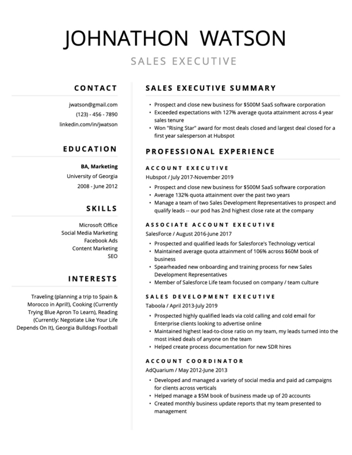 Sample Resume if You Never Had A Job Free Resume Templates for 2021 (edit & Download) Resybuild.io