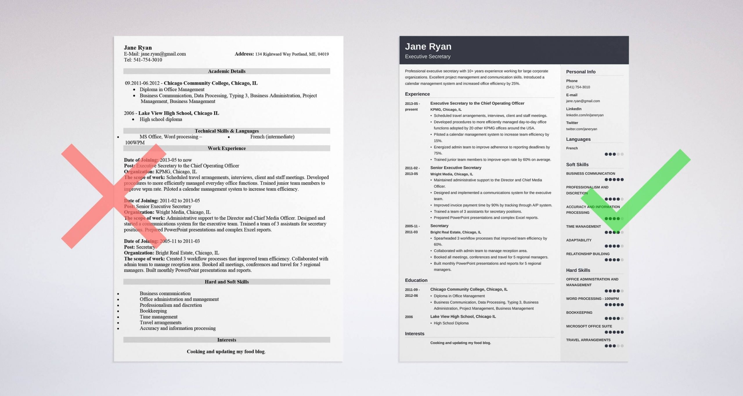 Sample Resume Objective for Secretary Position Secretary Resume: Examples Of Skills, Duties, & Objectives