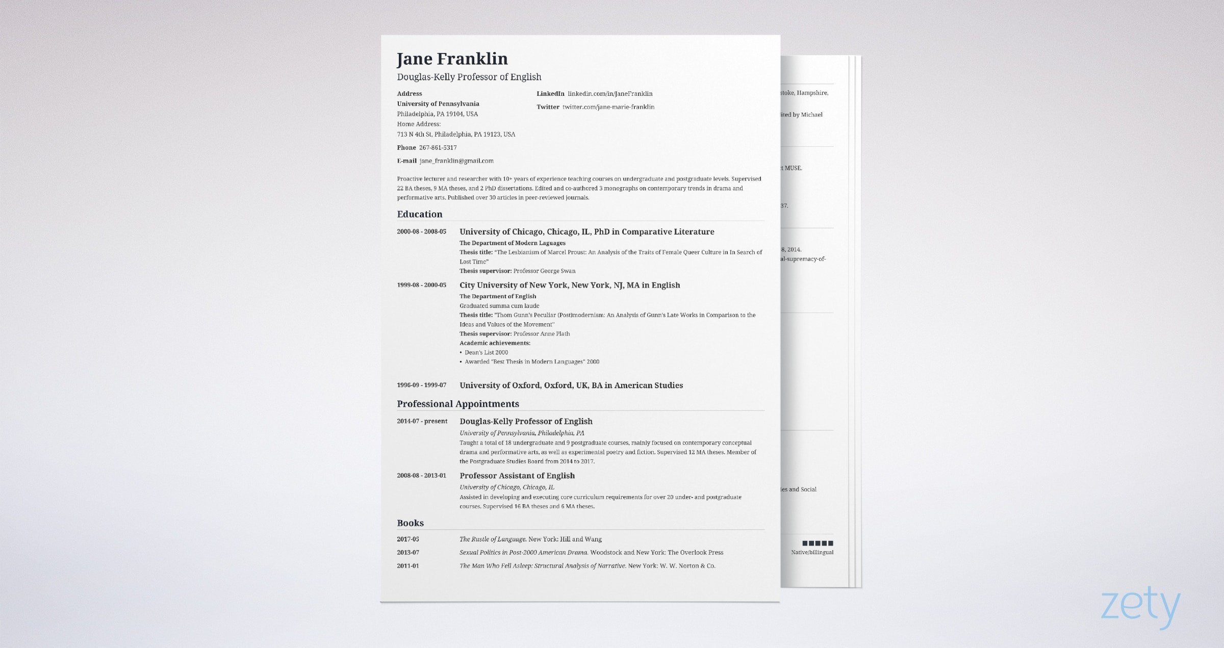 Entry Level Academic Advisor Resume Sample Academic (cv) Curriculum Vitae: Template, Examples & Guide