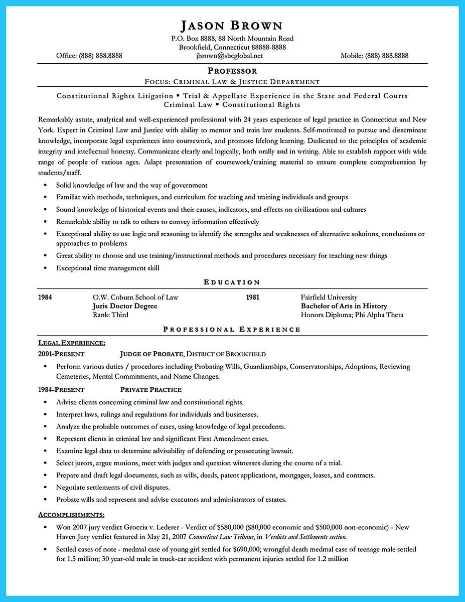 Entry Level Criminal Justice Resume Sample Awesome Best Criminal Justice Resume Collection From Professionals …