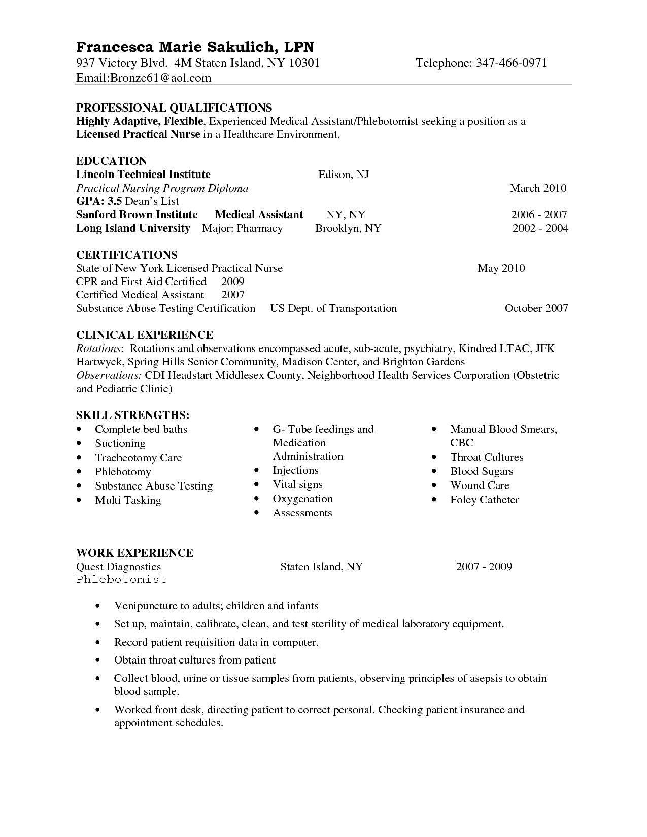 Lvn Resume Sample for A New Grad Things to Highlight On A Nurse Resume New Grad Nursing Resume …