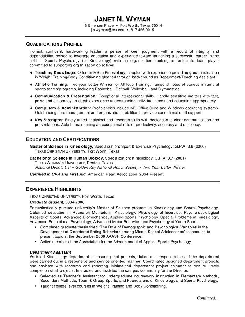 Resume for Applying to Graduate School Sample Psychology Graduate School Resume Free Resume Templates Resume …