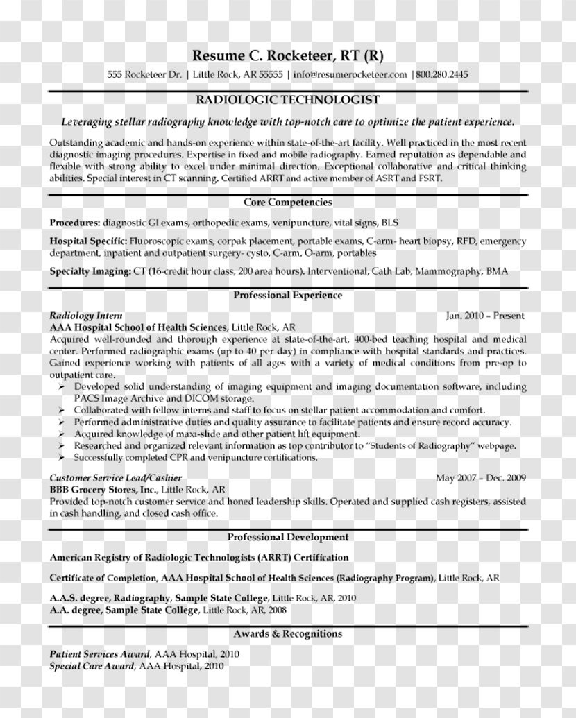 Sample Cover Letter for Radiographer Resume Radiographer RÃ©sumÃ© Radiology Cover Letter X-ray – Nuclear …