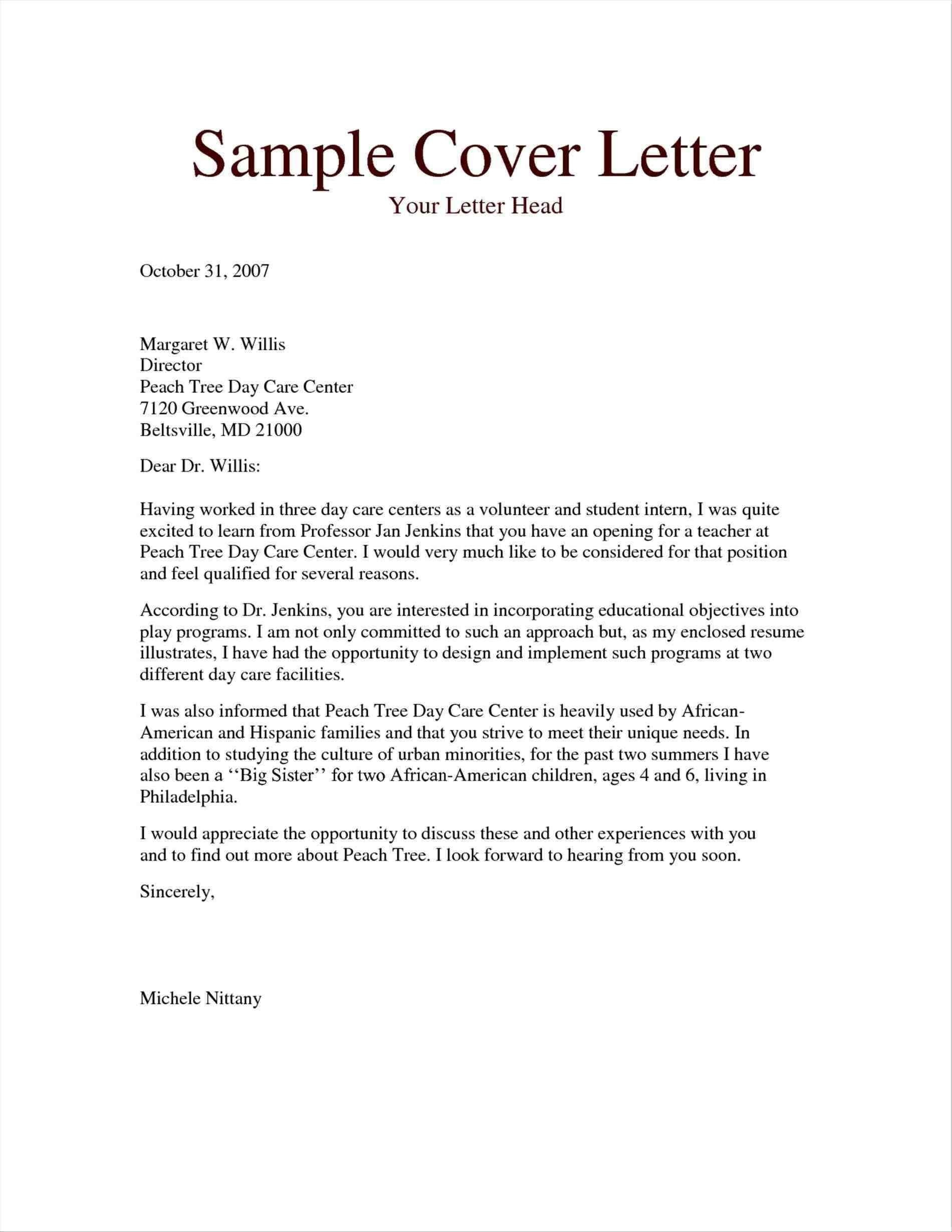 Sample Cover Letter for Resume No Experience Sample Cover Letter No Experience but Willing to Learn â Cover …