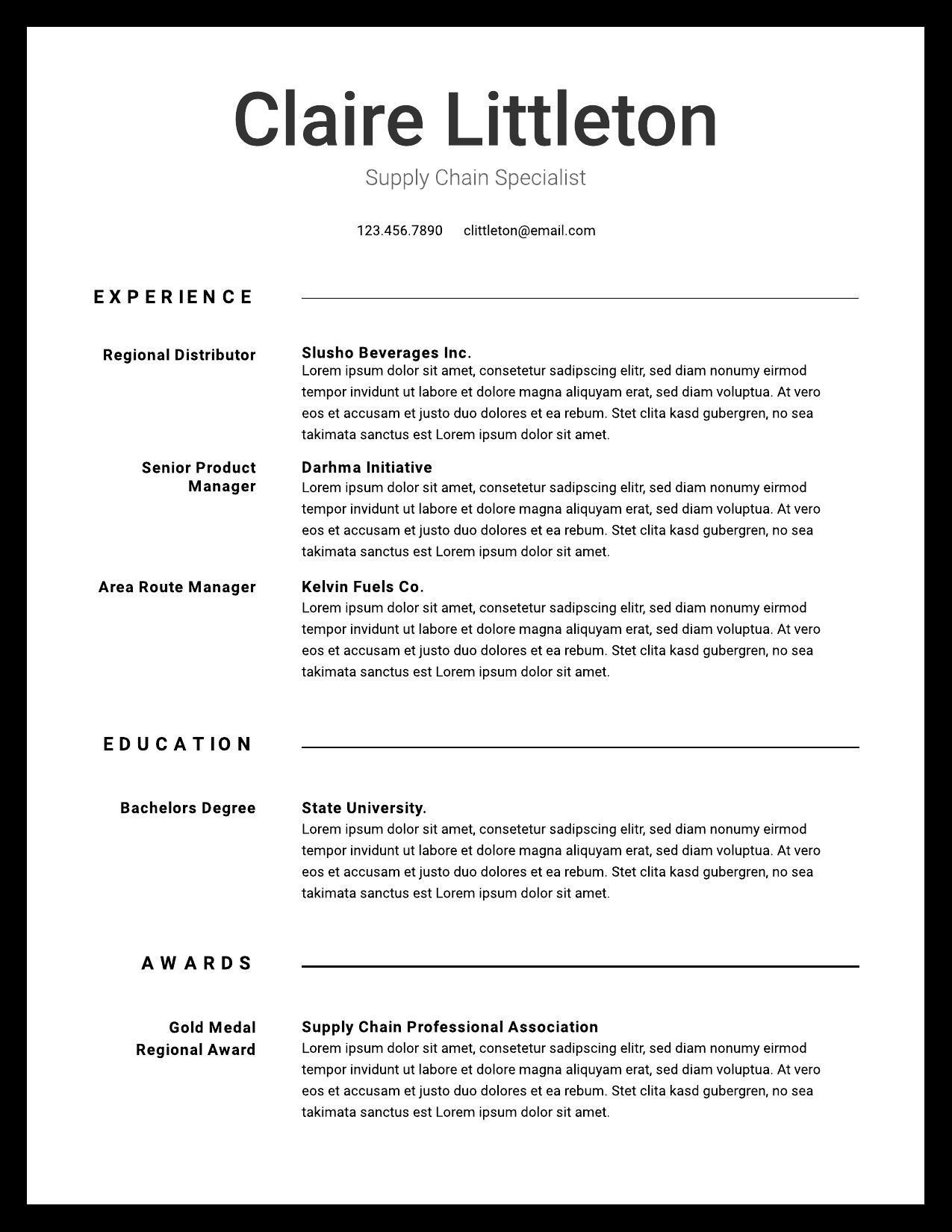 Sample Phrases and Suggestions for Resumes Resume Examples & Writing Tips for 2021 Lucidpress