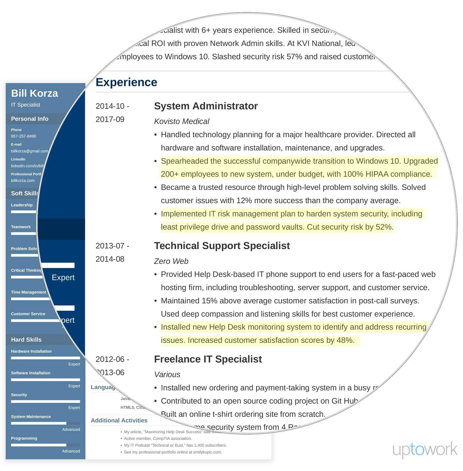 Sample Professional Resume Summary Of Qualifications 19 Professional Resume Profile Examples & Section Template