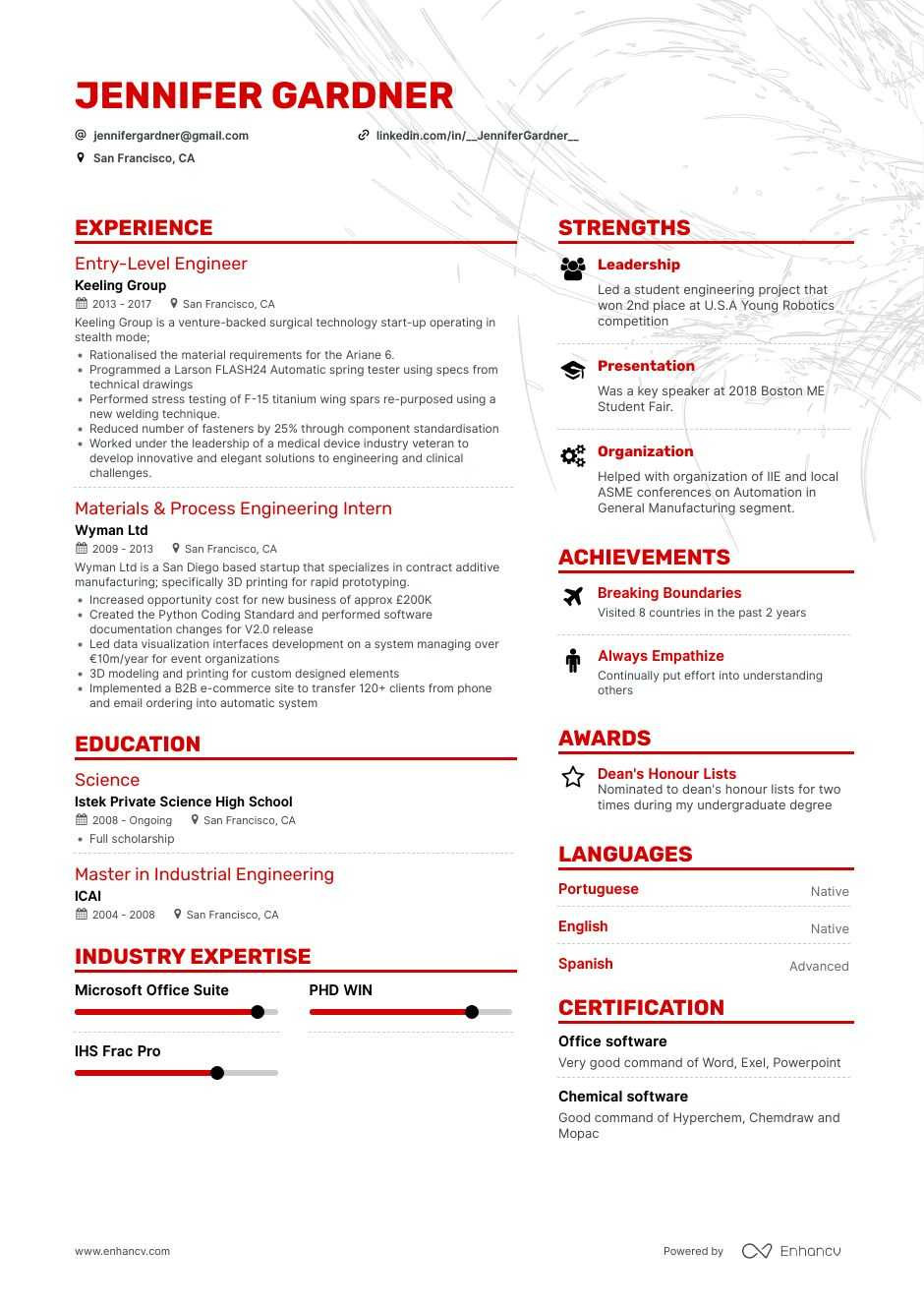 Sample Resume for Chemical Engineering Fresh Graduate Entry-level Engineering Resume Examples How-to Guide & Templates Sample Resume for Chemical Engineering Fresh Graduate Entry-level Engineering Resume Examples How-to Guide & Templates