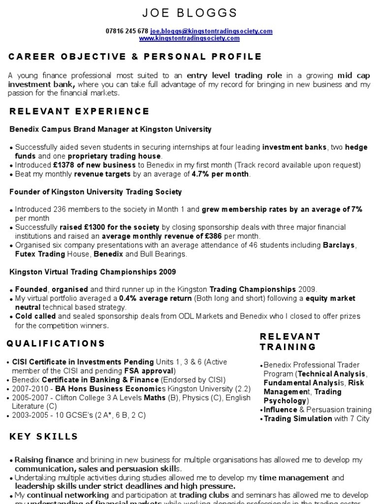 Sample Resume for Investment Banking Analyst Perfect Trading Cv Sample Pdf Investment Banking Investing Sample Resume for Investment Banking Analyst Perfect Trading Cv Sample Pdf Investment Banking Investing