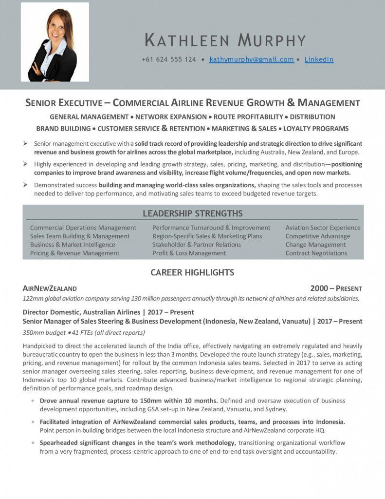 Sample Resume for Senior Sales Executive Senior Executive Resume Examples Australia 2021 Executive Resume …