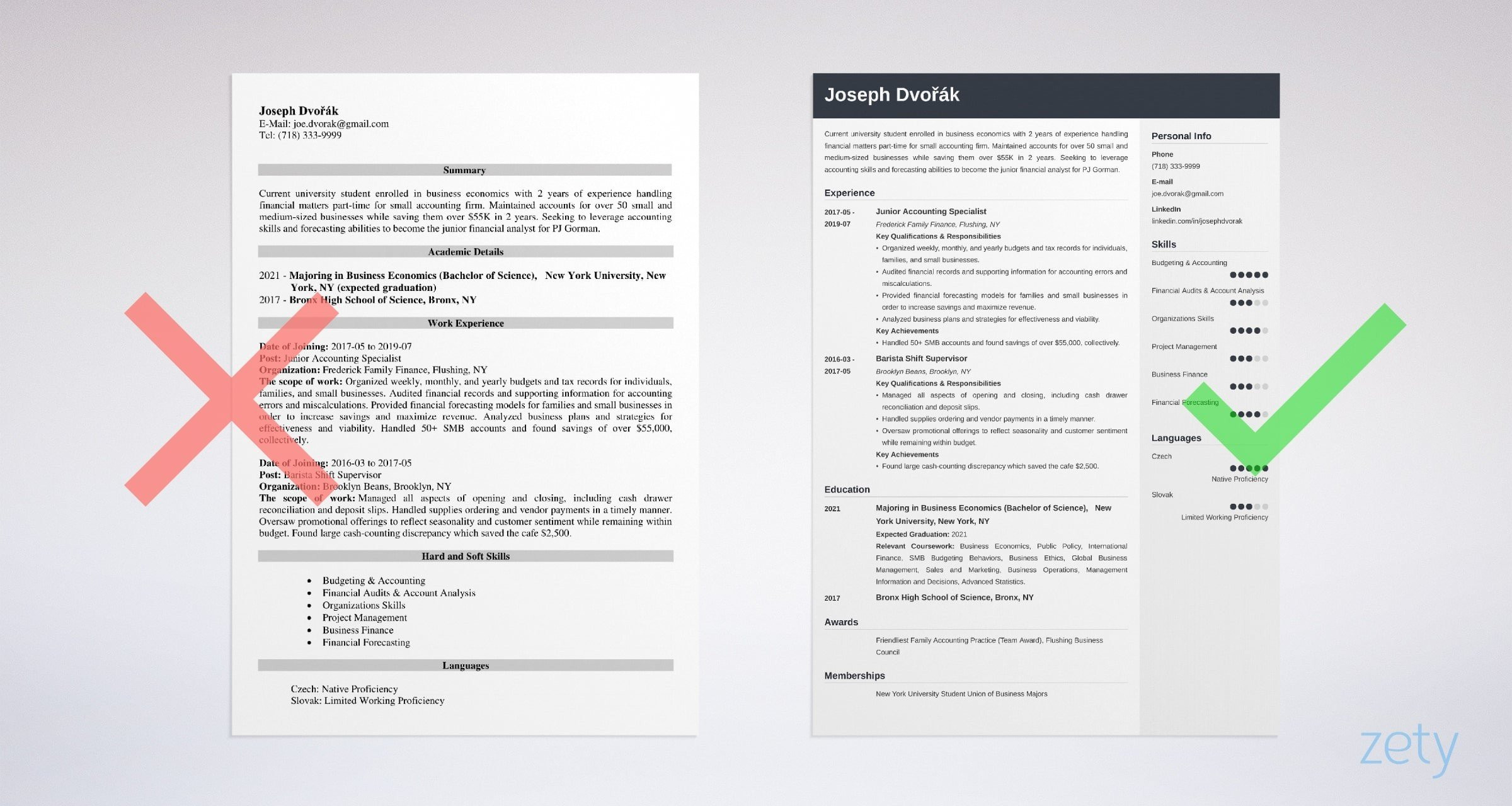 Sample Resume while Still In College Undergraduate College Student Resume Template & Guide