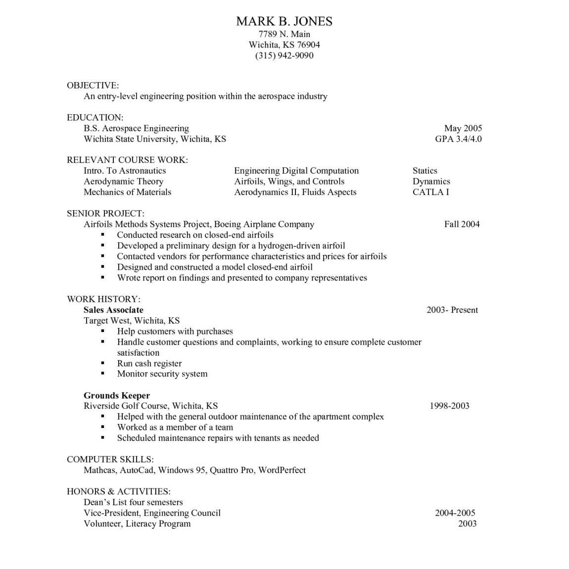 Sample Resume with Little Job Experience Resume Examples with No Experience , #examples #experience #resume …