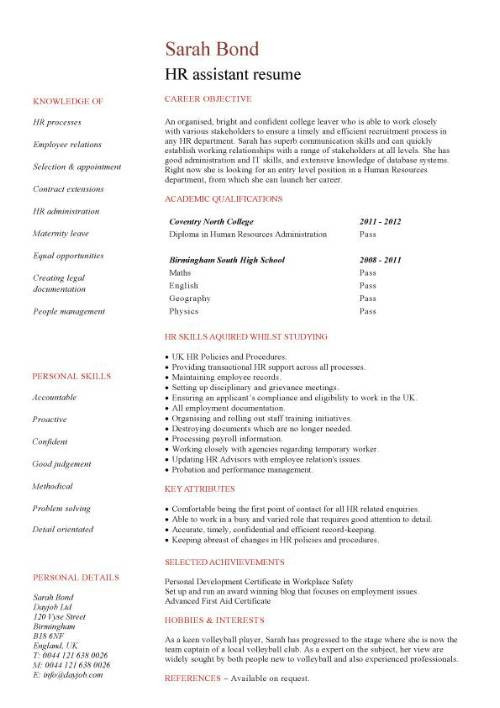 Entry Level Hr assistant Resume Sample Student Entry Level Hr assistant Resume Template