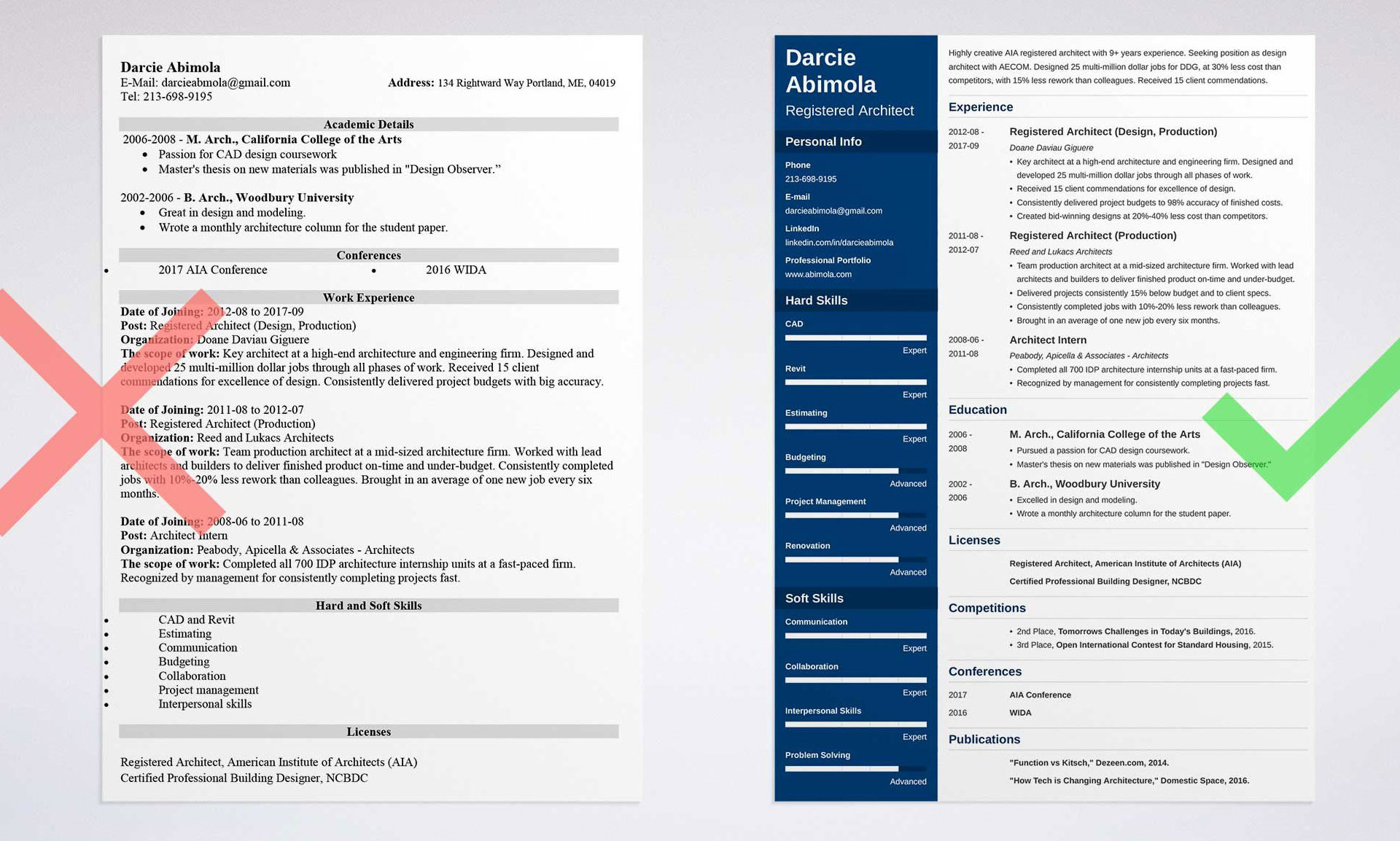 Resumes that Get You Hired Samples the Architecture Resume that Gets You Hired (templates Included)