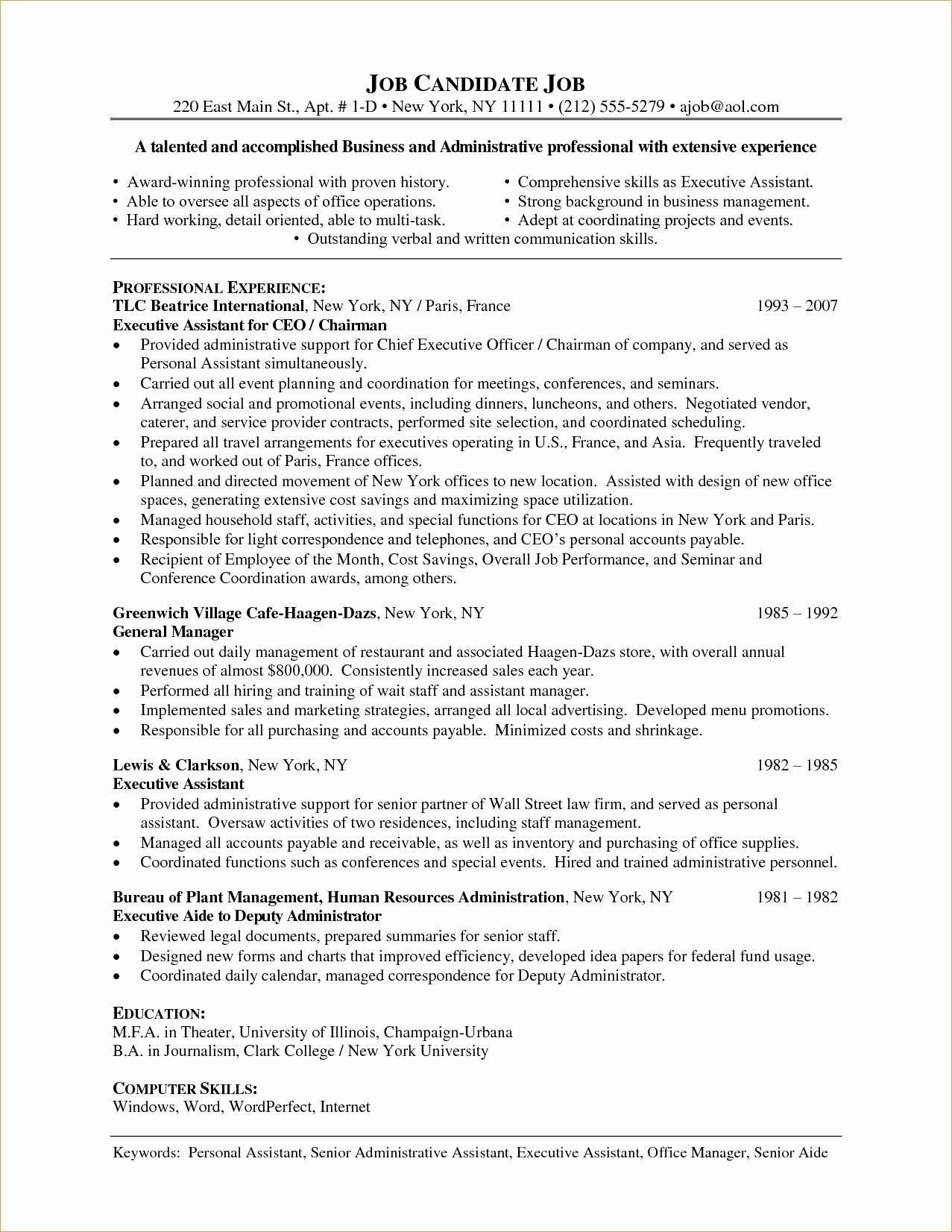 Sample Functional Resume for Administrative assistant Marketing Manager Resume Administrative assistant Resume, Resume …