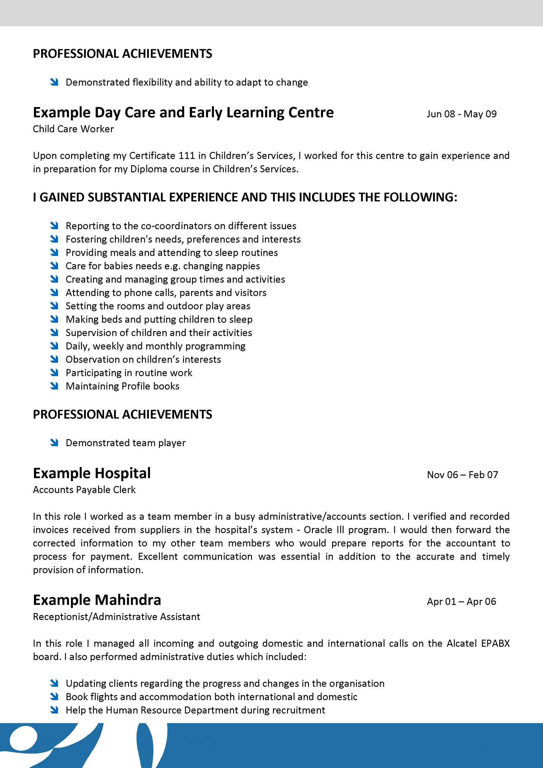 Sample Resume for Daycare Worker with No Experience Youth Care Worker Cover Letter No Experience October 2021
