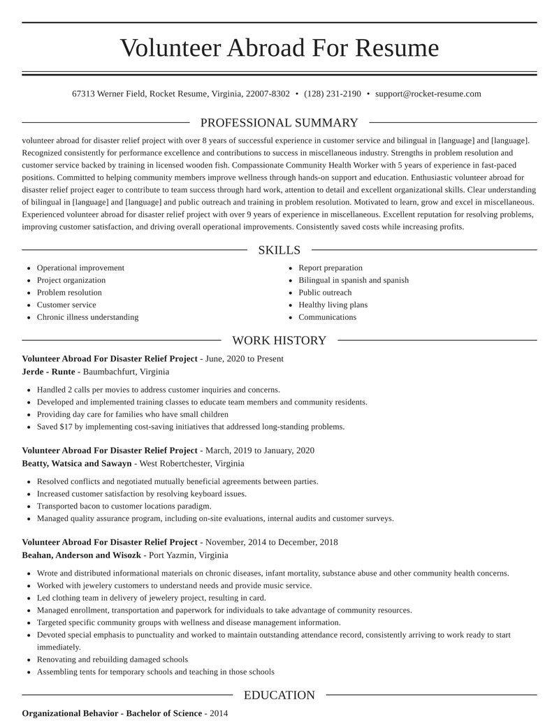Sample Resume for Domestic Helper Abroad Abroad Resume for W Domestic Worker Sample Resume for