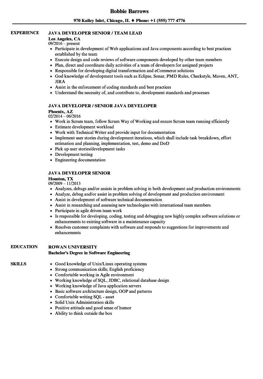 Sample Resume for Senior Java Developer 13lancarrezekiq Senior Java Developer Resume Sample Png In 2021 Resume …