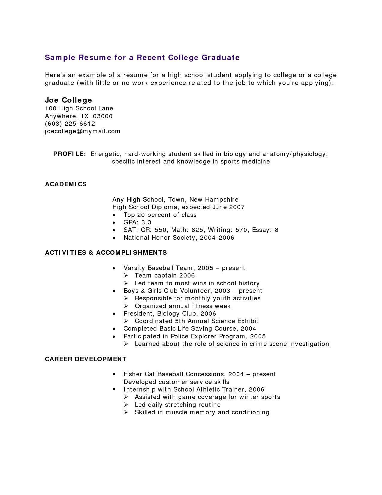 Sample Resume for someone with Little Experience Resume Examples Little Work Experience Resume Templates