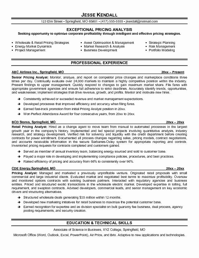 Entry Level Market Research Analyst Resume Sample Business Analyst Resume Entry Level Best Pricing