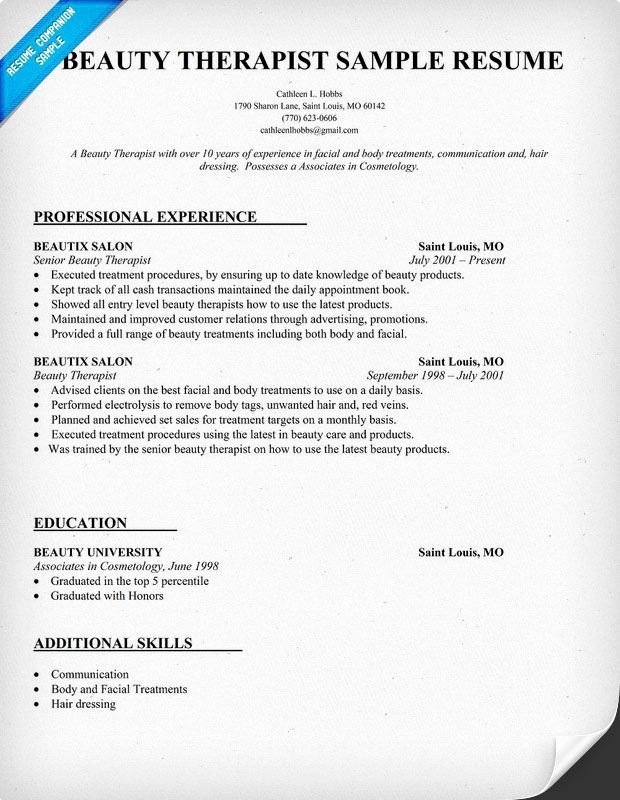 Entry Level Massage therapist Resume Sample √ 20 Entry Level Massage therapist Resume