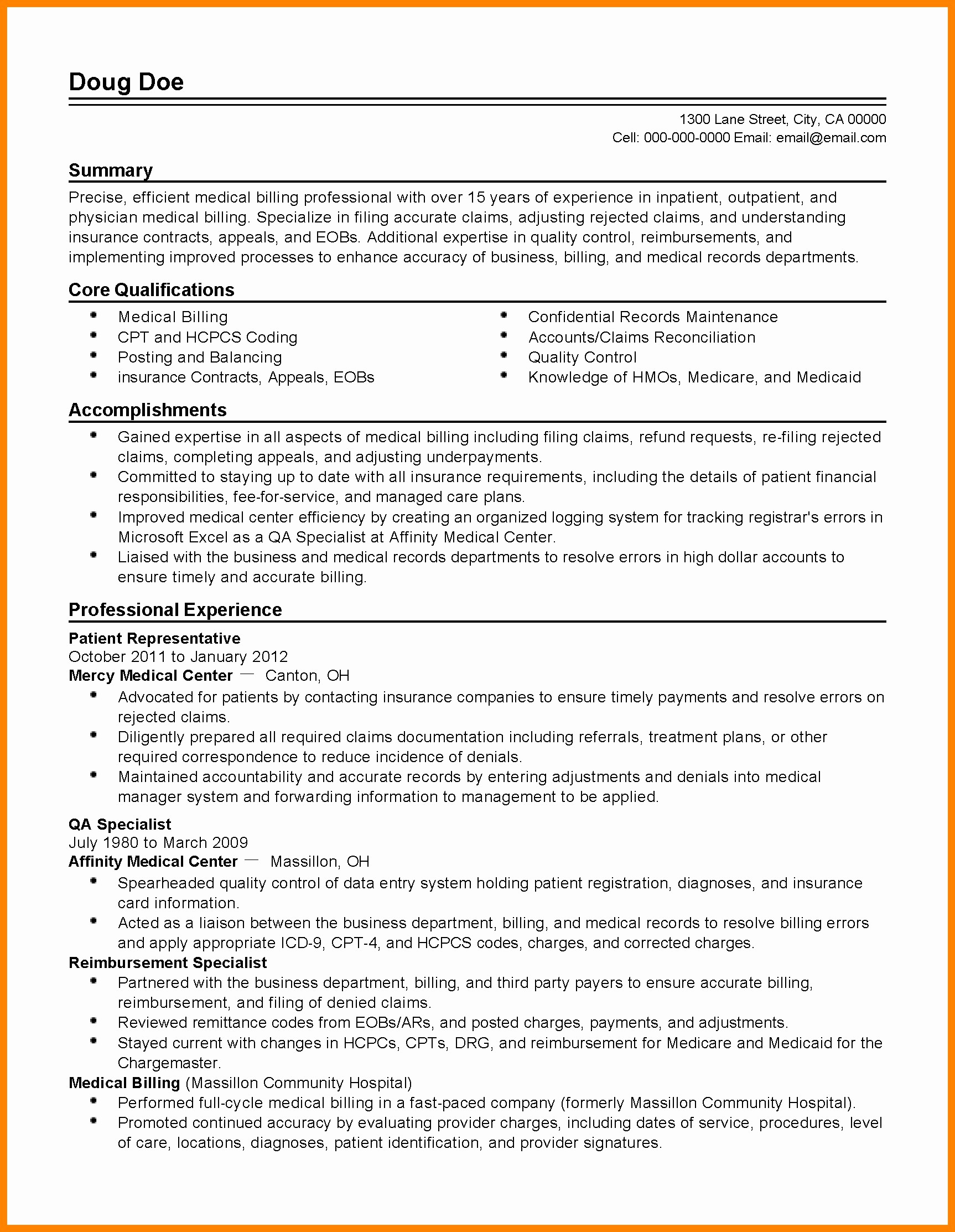 Entry Level Medical Coding Resume Sample 11 Entry Level Medical Coder Resume Collection Entry Level Medical Coding Resume Sample 11 Entry Level Medical Coder Resume Collection