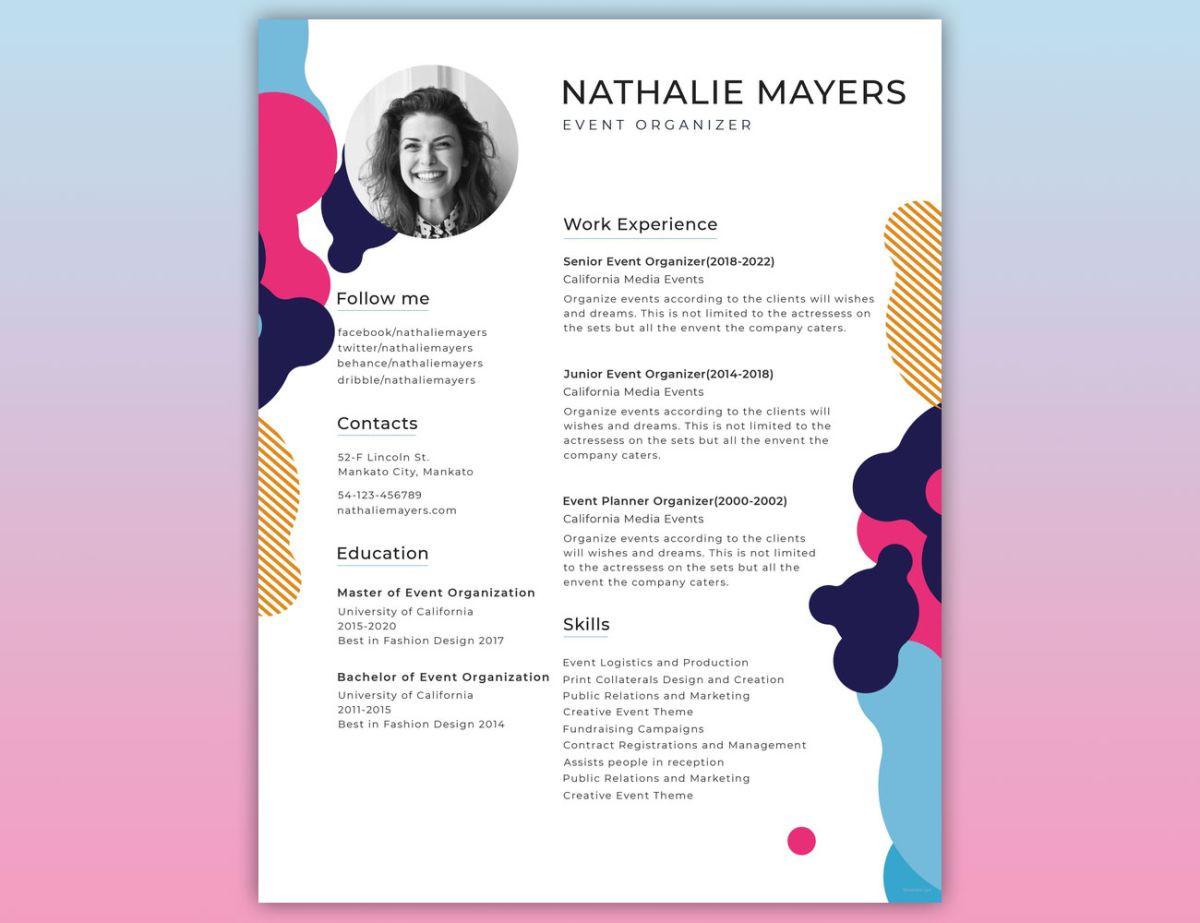 Graphic Designer Resume About Me Sample How to Create the Perfect Design ResumÃ© Creative Bloq