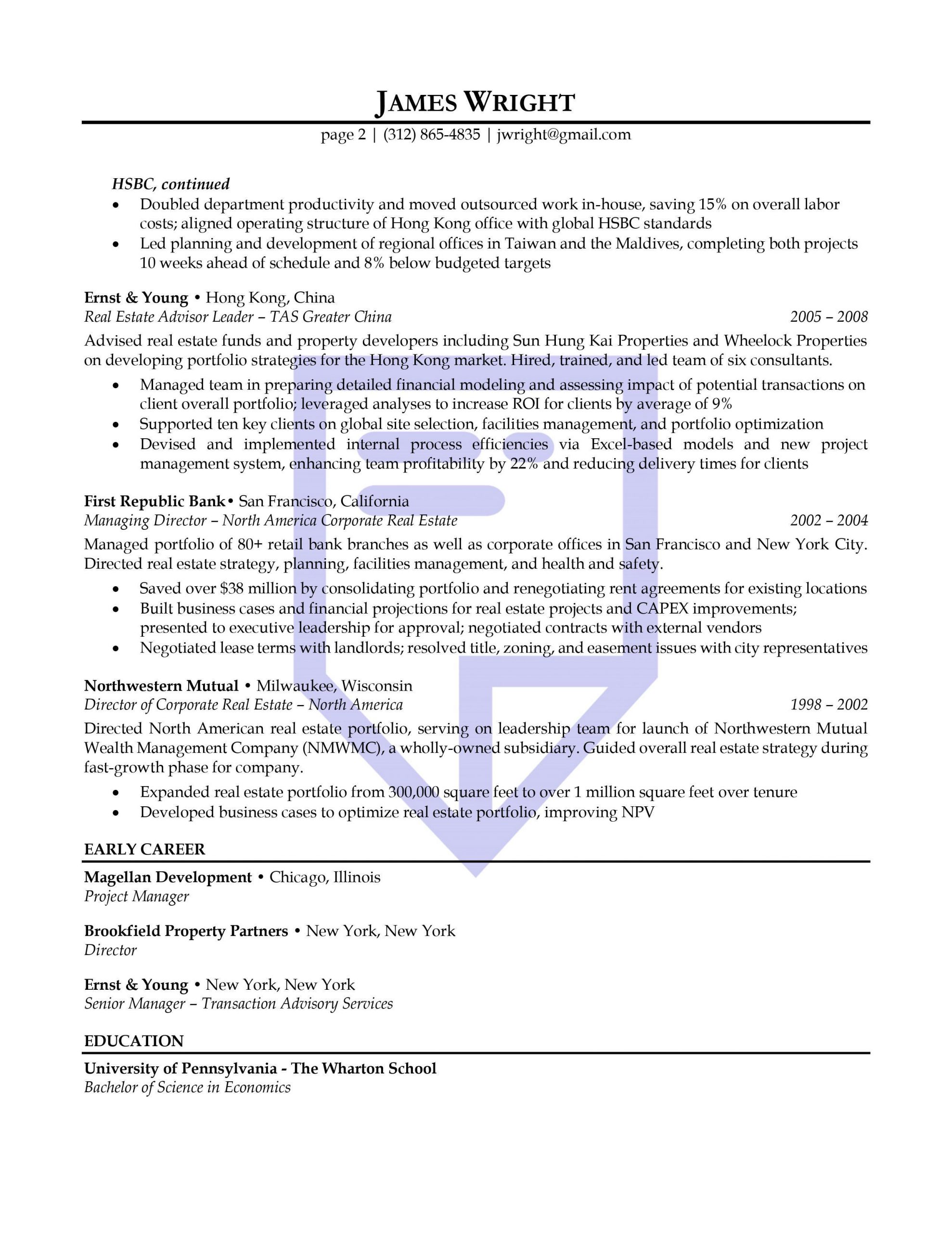 Real Estate Development Manager Resume Sample High-impact Real Estate Executive Resume Sample â Resume Pilots
