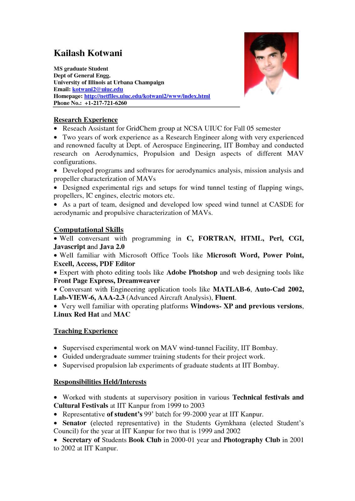 Resume Sample for Fresh Graduate without Experience Sample Resume for Fresh Graduate without Experience