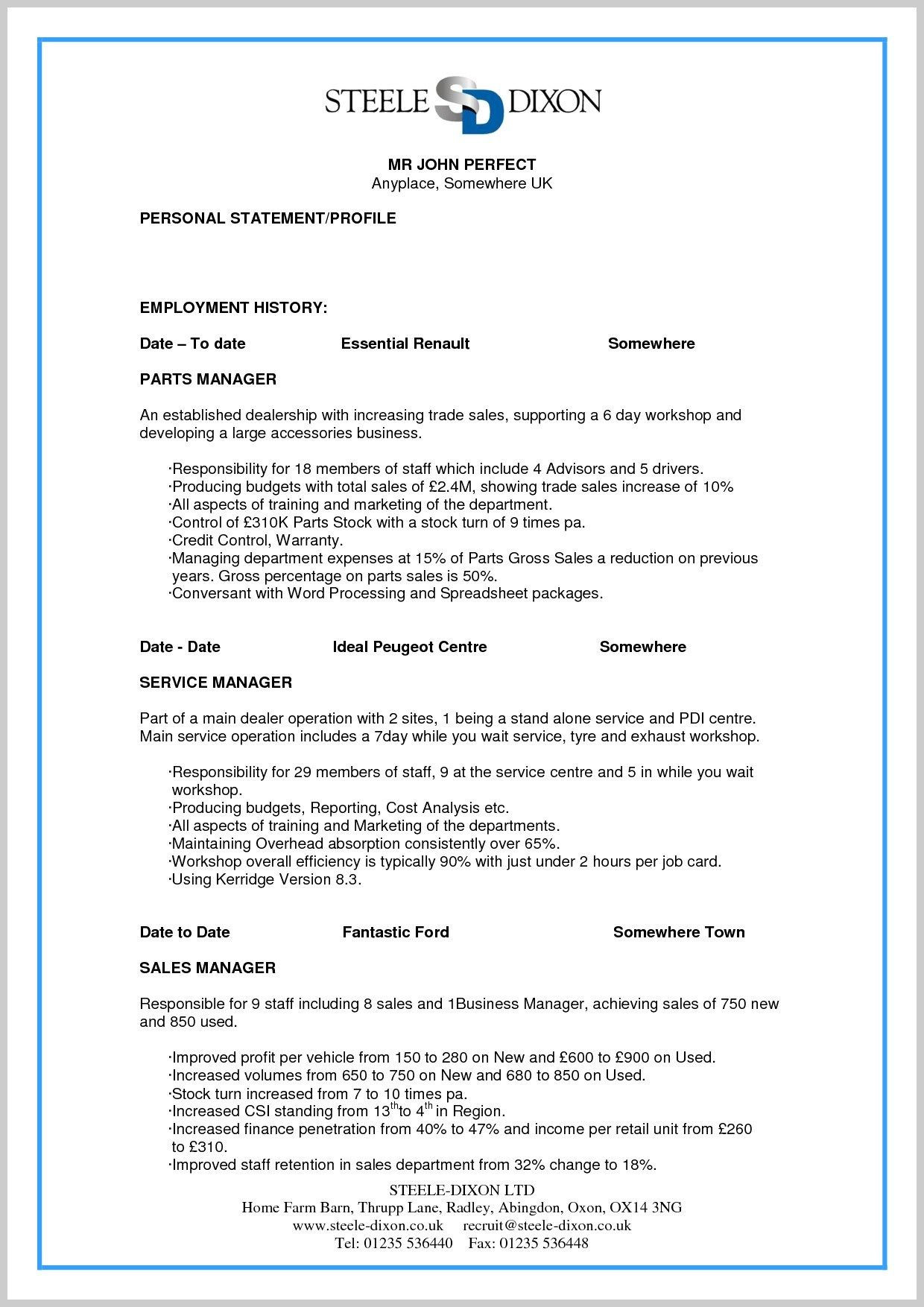 Sample Of Perfect Resume for Job Application Perfect Resume Example the Perfect Resume Sample Nice
