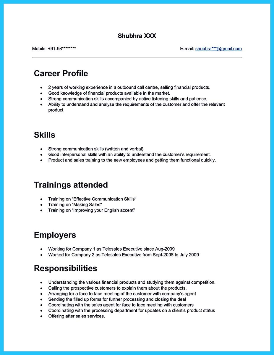 Sample Of Resume Objectives for Call Center Agent Cool Information and Facts for Your Best Call Center