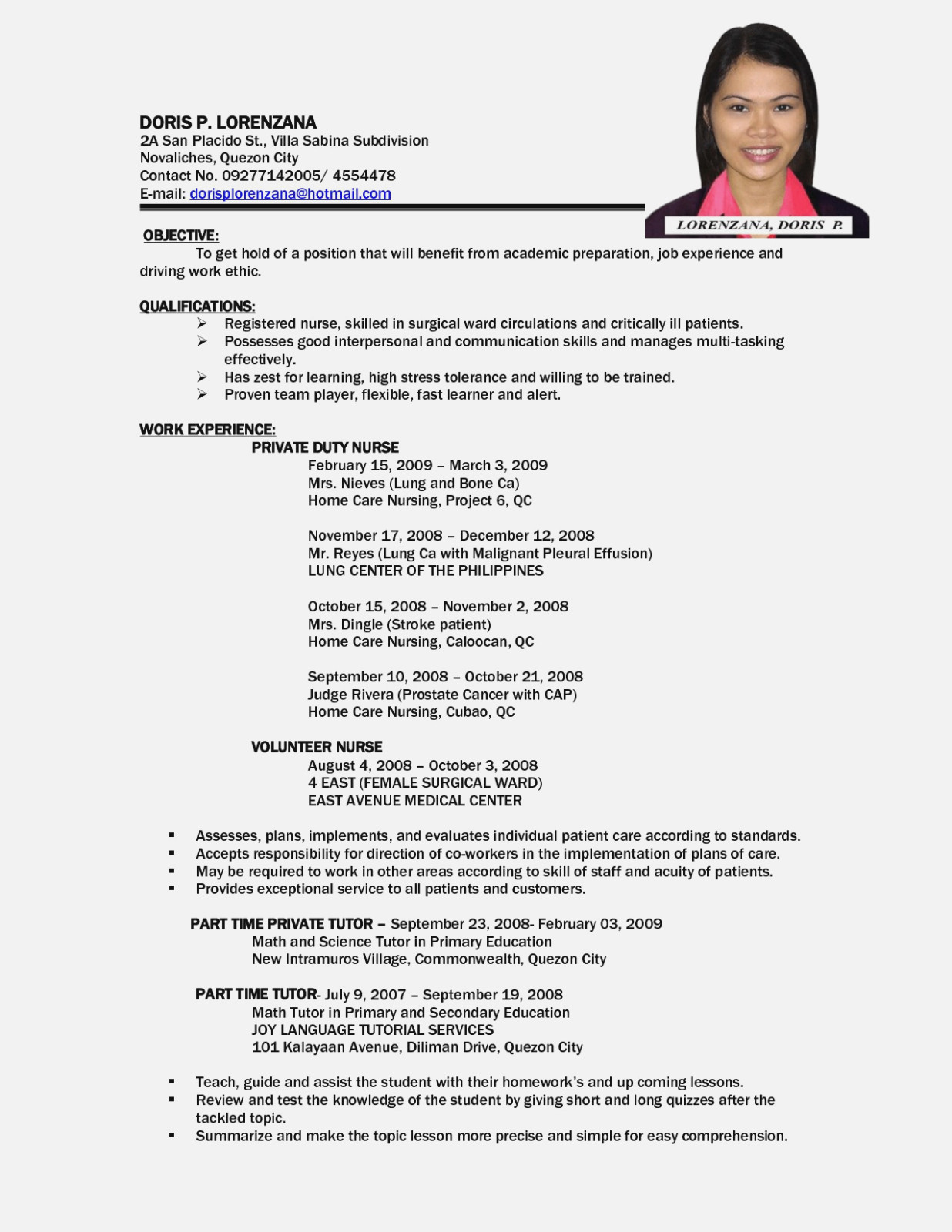 Sample Resume for Elementary Teachers In the Philippines This Story Behind Ideal