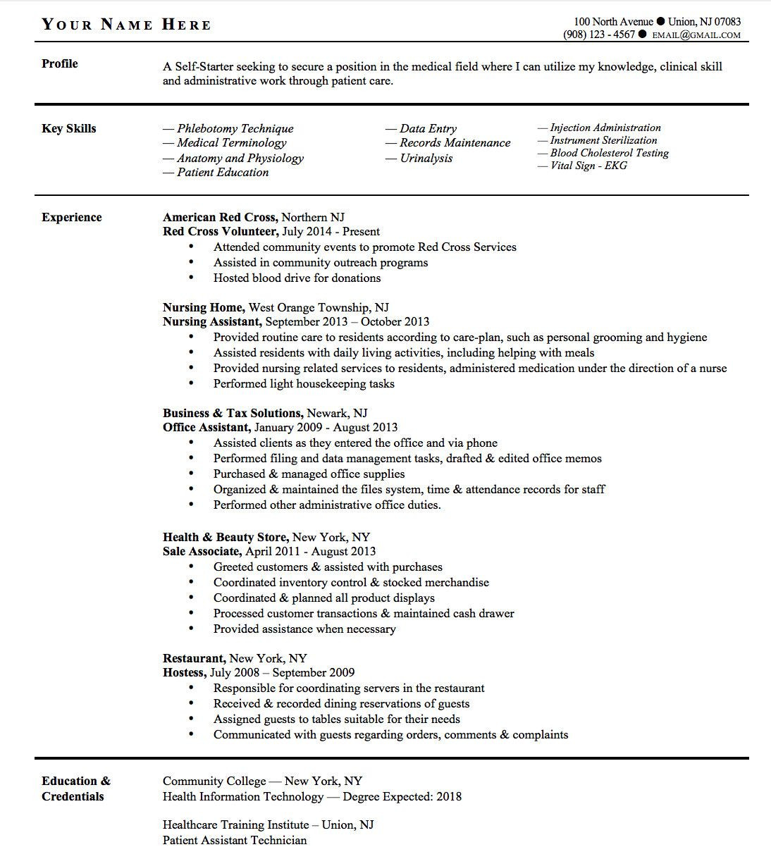 Sample Resume for Medical School Admission Pre-medical School Resume Lovely Resume for Medical School …