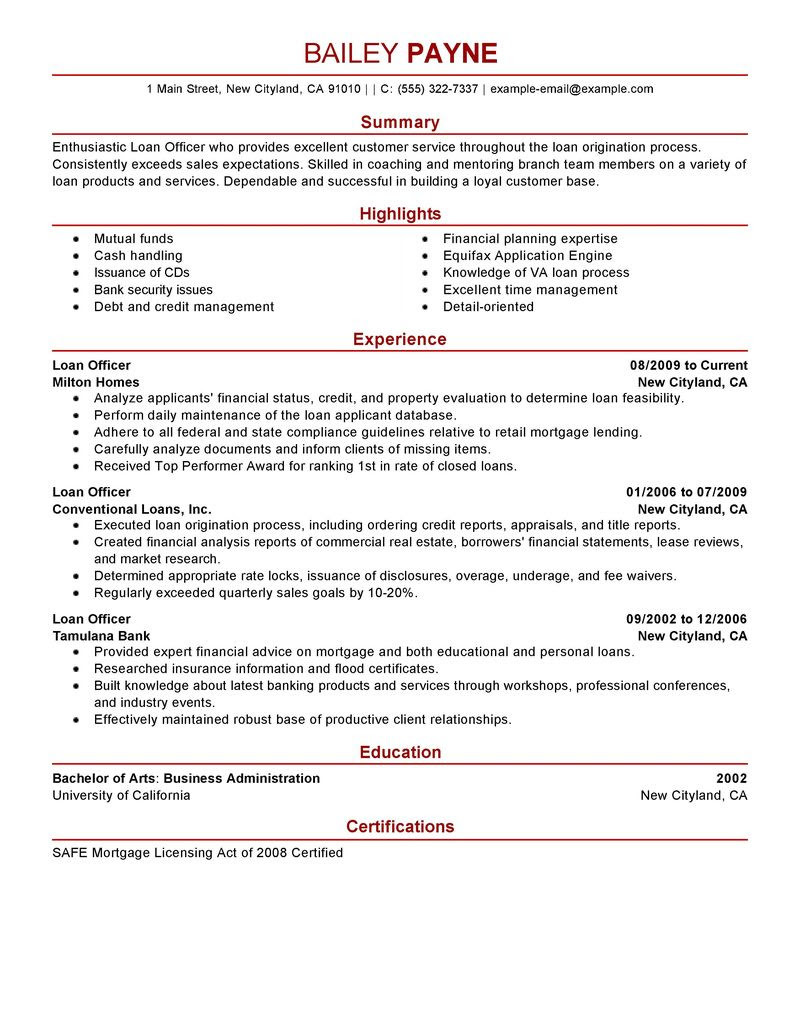 Sample Resume for Mutual Fund Operations Sample Resume Mortgage Operations Manager October 2021