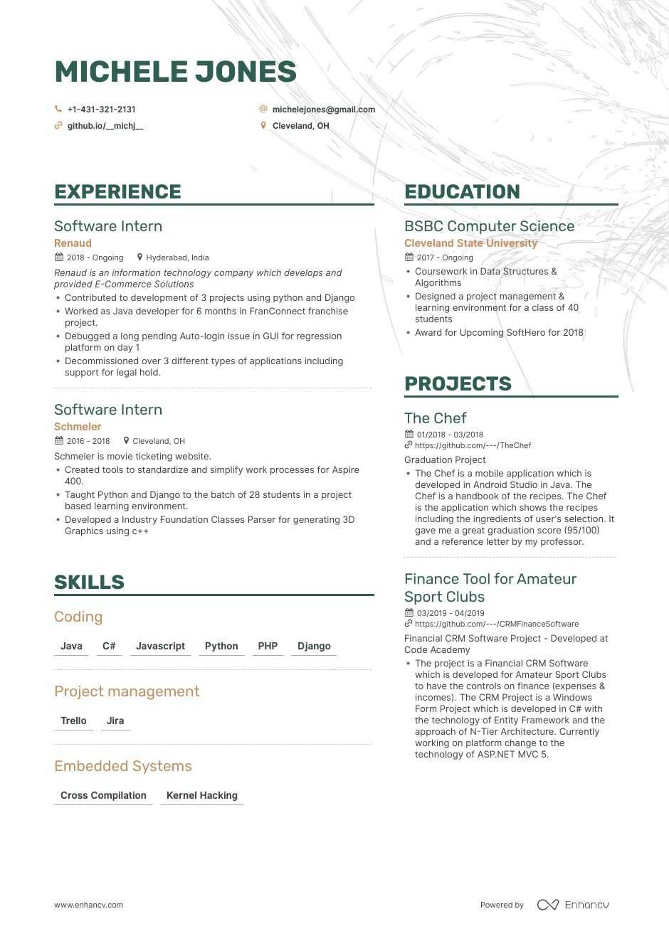 Sample Resume for software Developer Fresher Entry Level software Engineer Resume Examples [template & 10lancarrezekiq Tips]