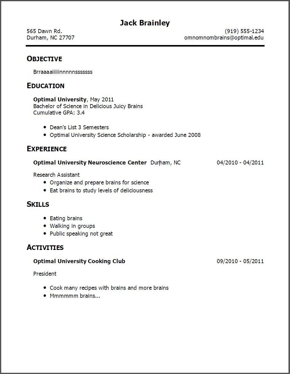 Sample Work Resume with Little Experience Resume Examples Little Work Experience Resume Templates