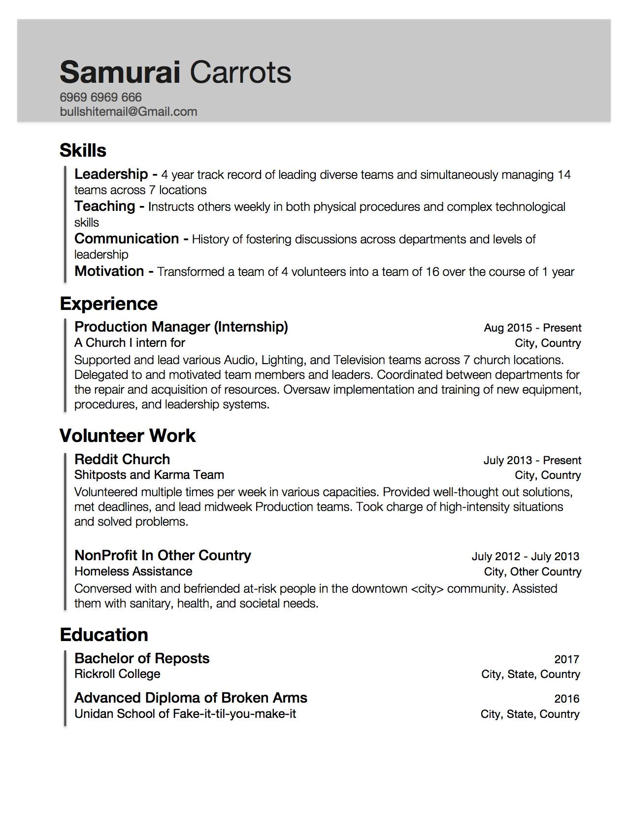 Sample Work Resume with Little Experience Resume with Little Work Experience but Skills Acquired