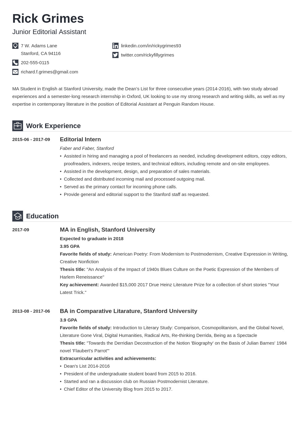 College Student Resume for Internship Samples Internship Resume Sample for College Students – Good Resume Examples
