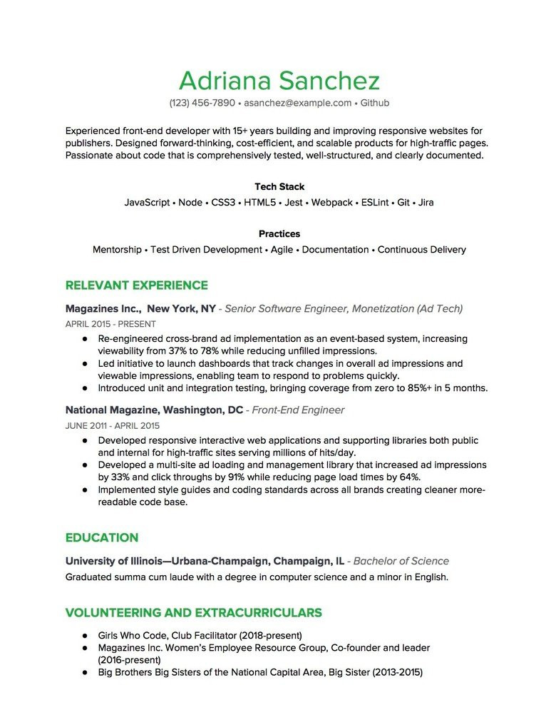 Combination Resume Sample for Career Change How to Write A Combination Resume (with Example!) the Muse