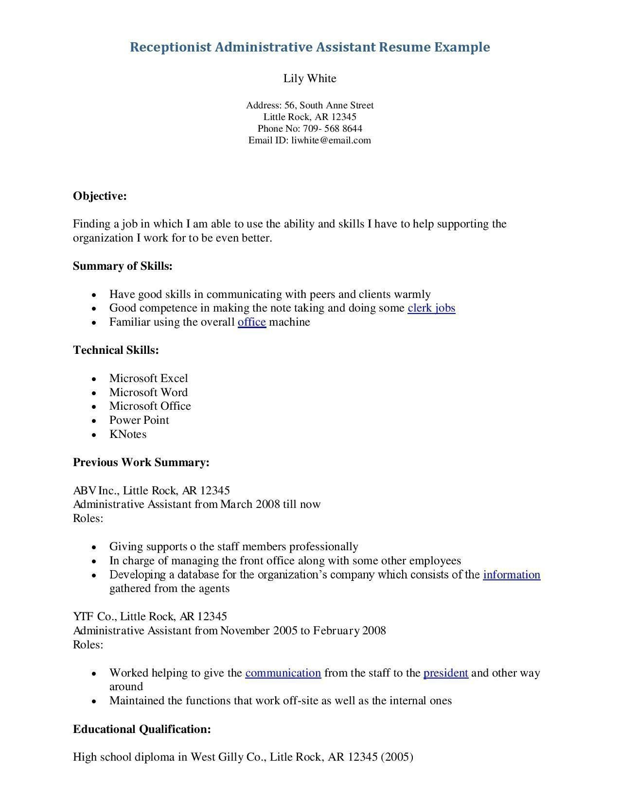 Resume Objective Sample for Office Staff Employee Objectives Examples Resume In 2021 Administrative … Resume Objective Sample for Office Staff Employee Objectives Examples Resume In 2021 Administrative …