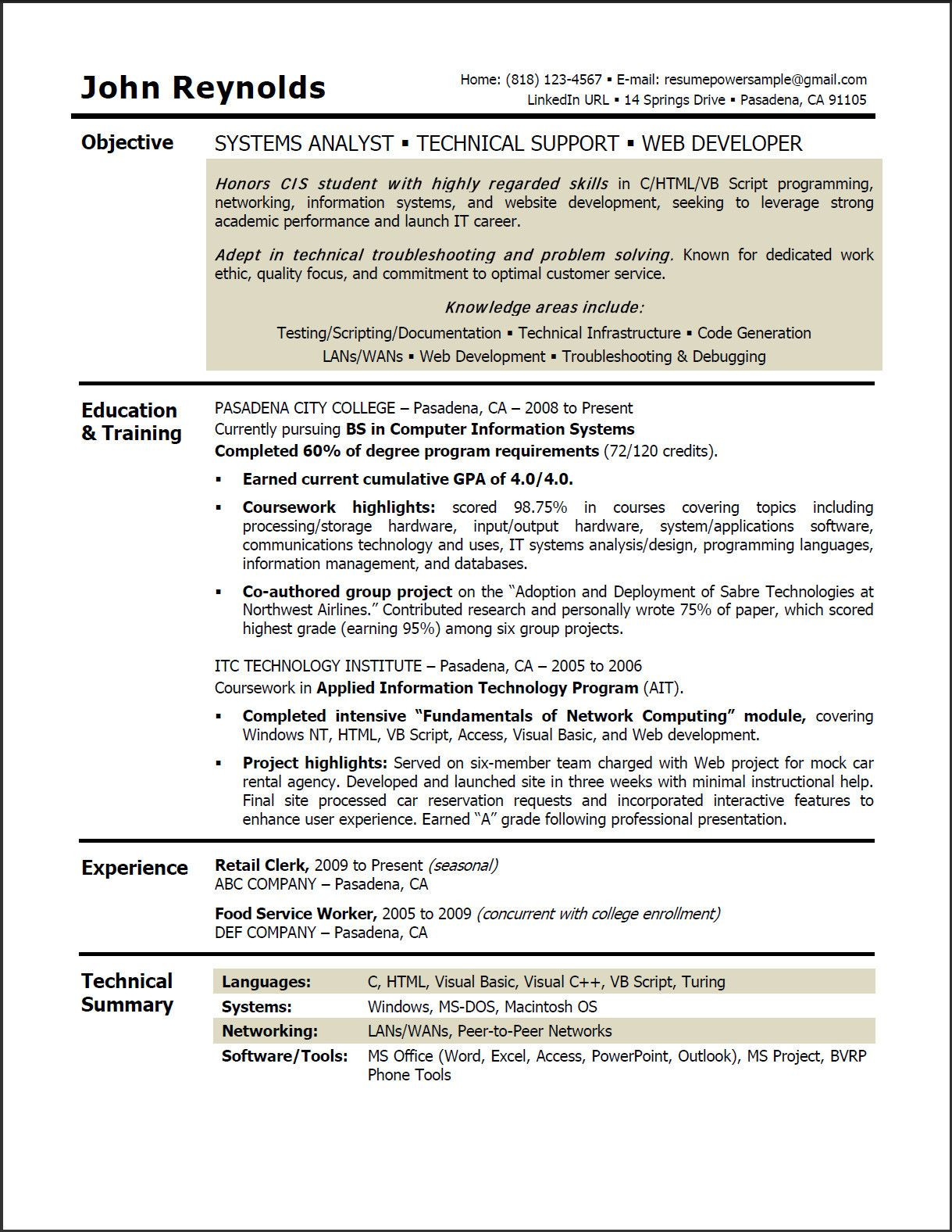 Resume Objective Samples for College Students Resumes Example Resume Objective Examples, Resume Objective …