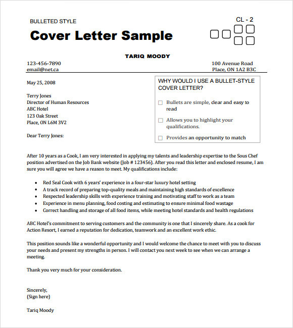 Sample Cover Letter for Chef Resume Free 14 Useful Sample Chef Resume Templates In Ms Word
